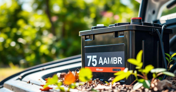 Bateria 75 Amperes: A Escolha Ideal para Seu Veículo