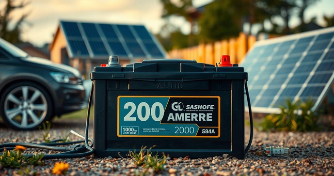Como Escolher a Bateria 200 Amperes Ideal para Suas Necessidades