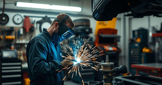 Como a Solda Automotiva Transformou a Indústria de Reparação