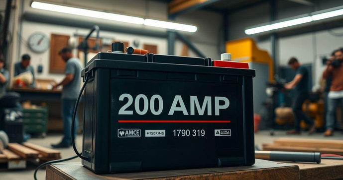 Bateria 200 Amperes: O Guia Completo para Escolher a Ideal