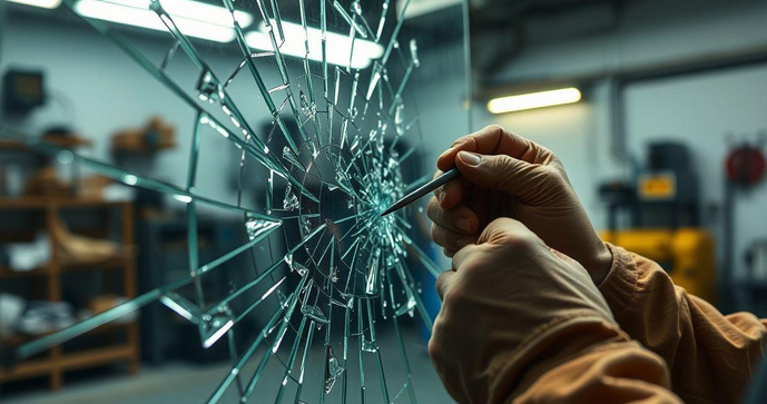 Como Realizar o Conserto de Vidro Blindado Delaminado de Forma Eficiente