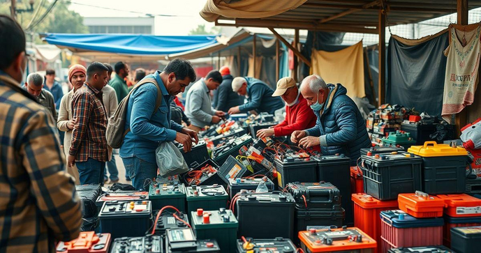 Descubra o Preço de Sucata de Bateria e Como Vender com Lucro